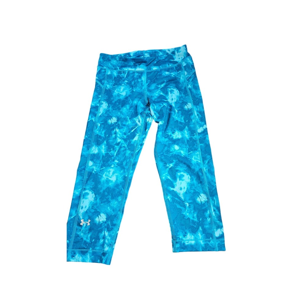 Under Armour‎ Heat gear teal leggings size small